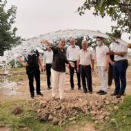 500 TONLUK AYAKLI SU DEPOSU İNŞAATIMIZA ZİYARET